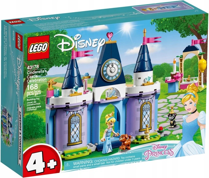 

Lego Princess 43178 Przyjęcie w zamku Kopciuszka