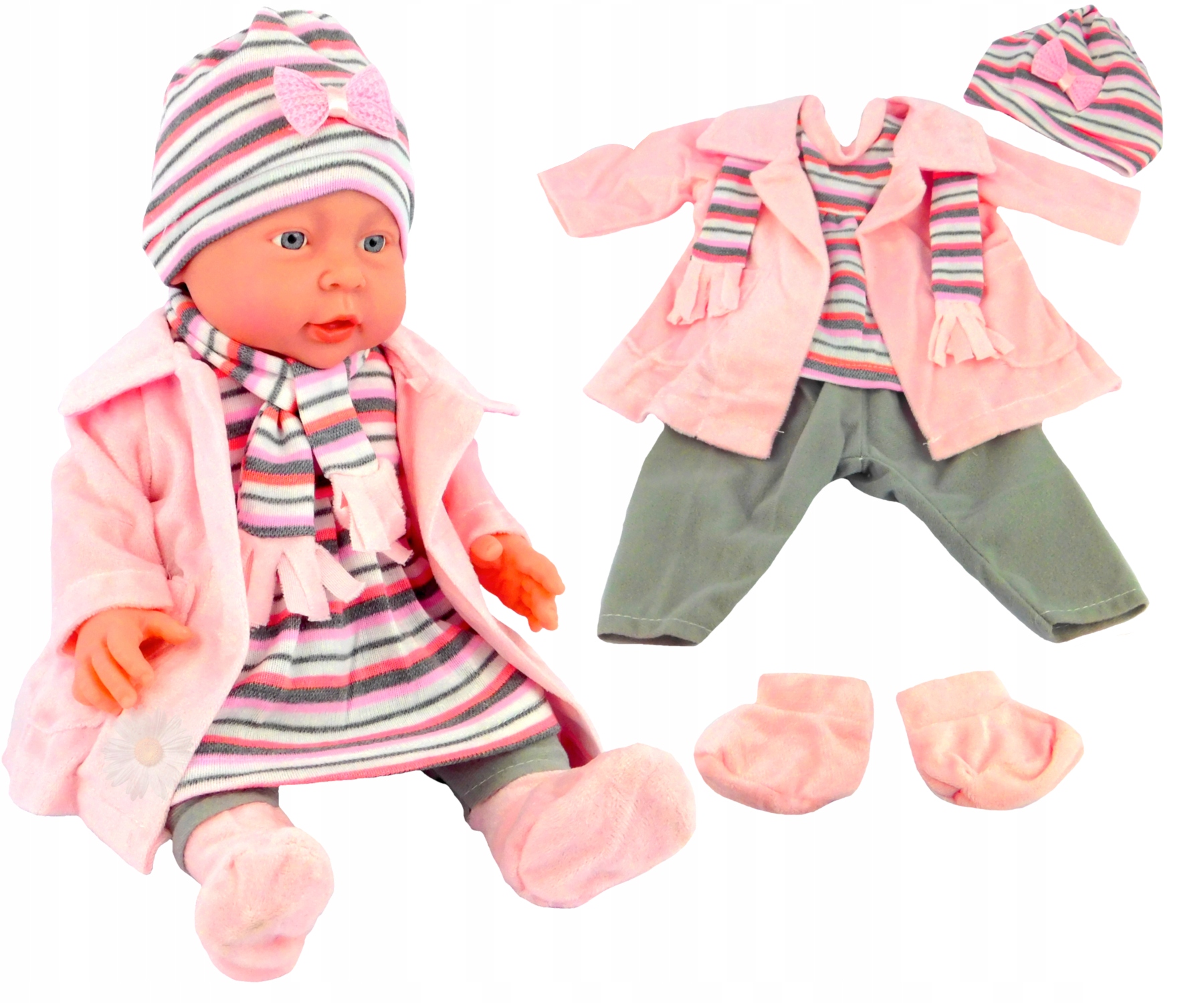 

Lalka Bobas Dorotka Gumowa Mówi Śpiewa 2 Ubranka