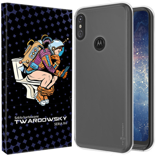 

Etui Do Motorola One Twardowsky Less Szkło 9H