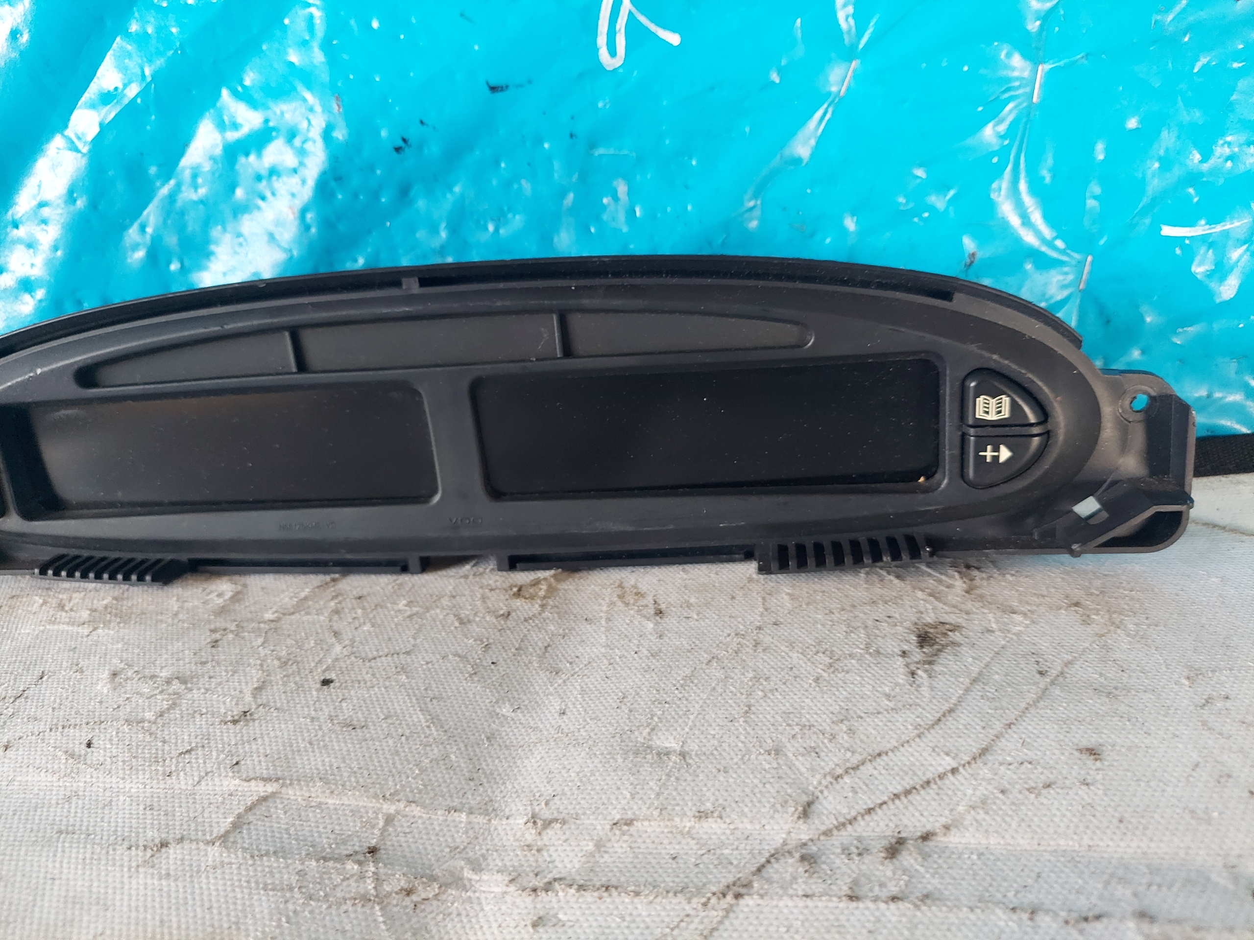 dials clock XSARA PICASSO 1.6 16V 9652496780