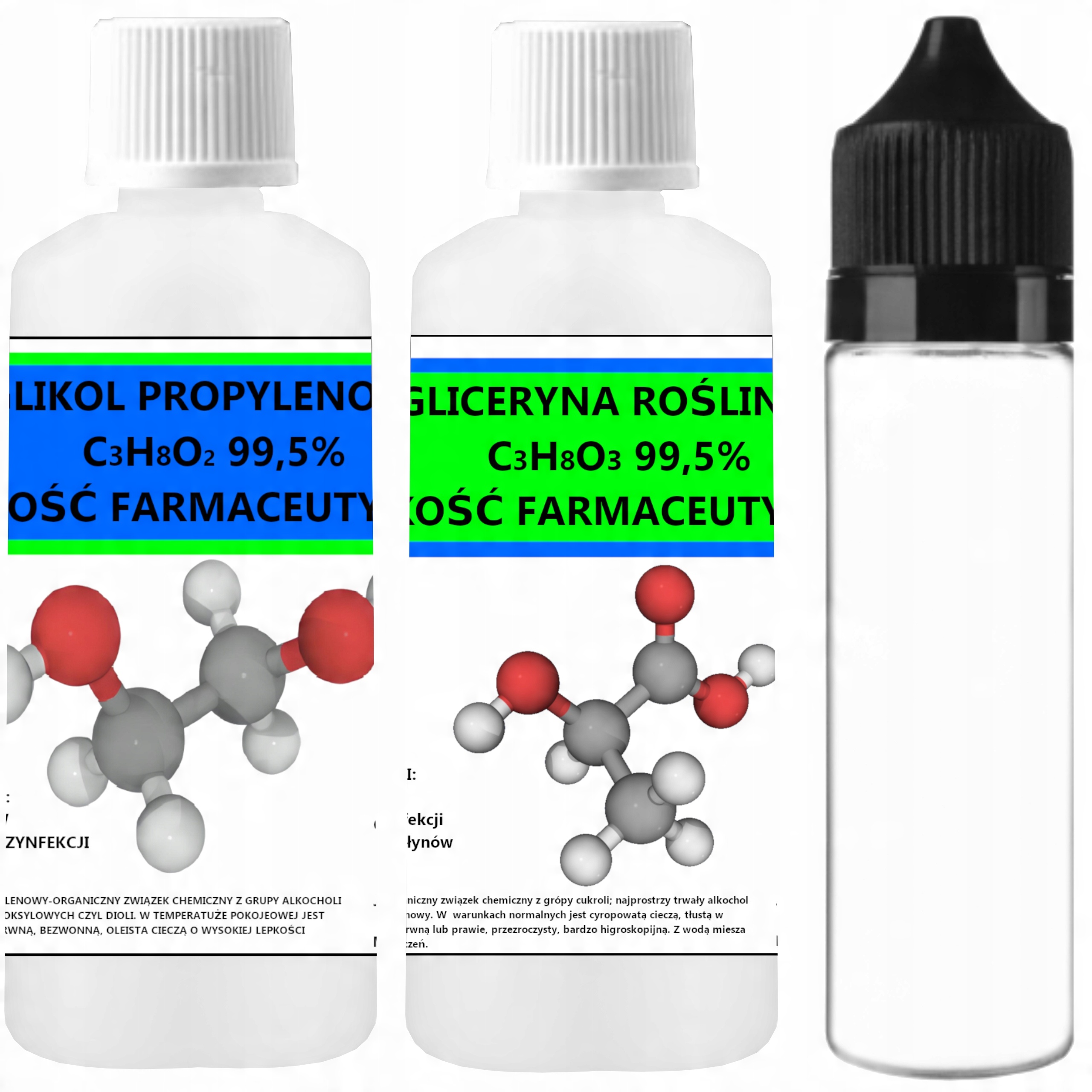 

Zestaw glikol gliceryna 200 ml butelka