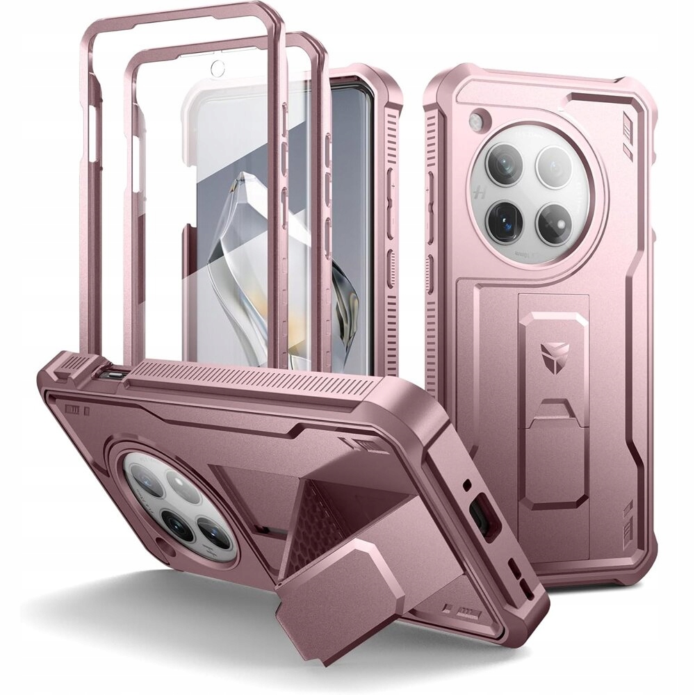 Pancéřové Pouzdro Dexnor pro OnePlus 12, rámeček s fólií chránící displej 360 case