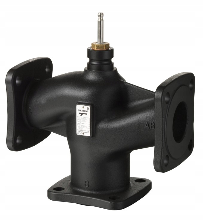 Trojcestný prírubový ventil VXF32.25-10 Siemens