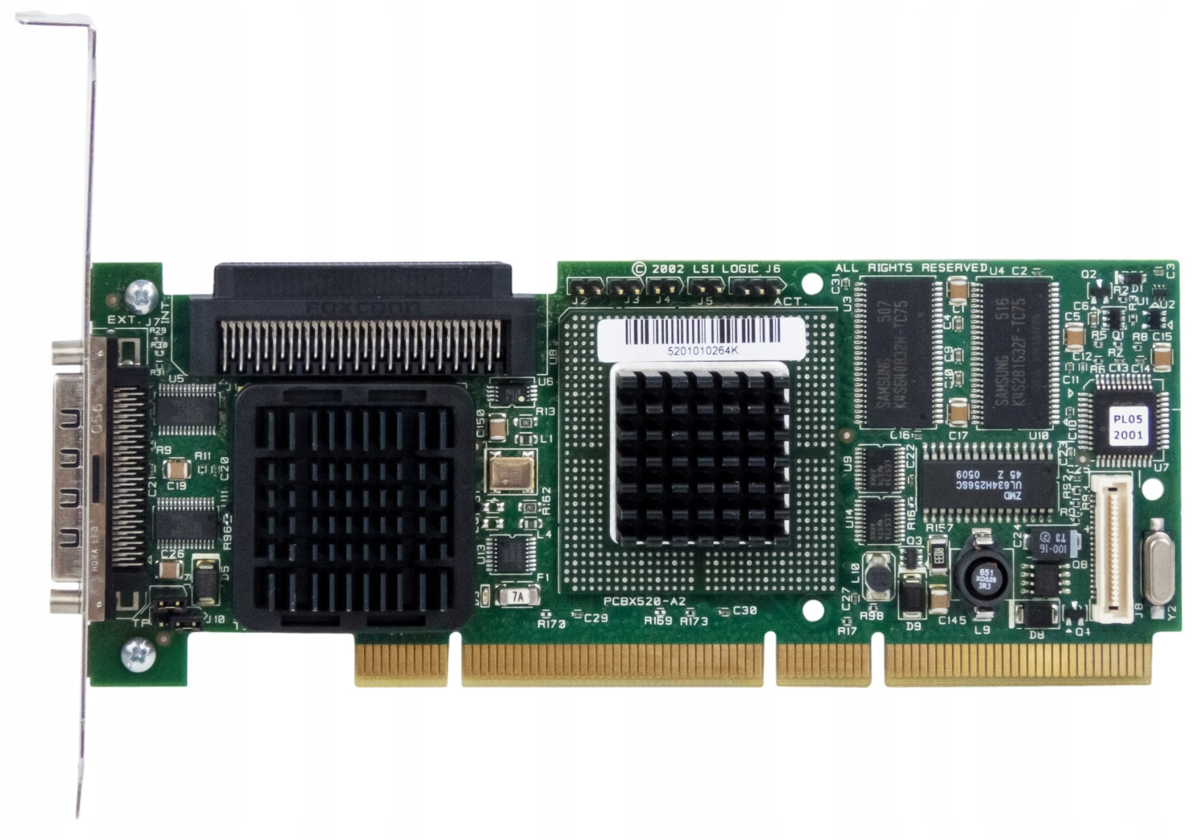 Lsi PCBX520-A2 MegaRAID Scsi U320 Pci-x