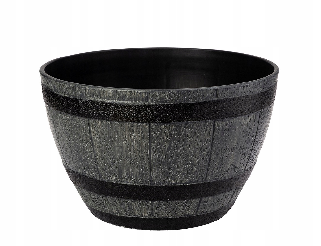 

Donica okrągła skrzynka beczka Barrel 33 cm szary