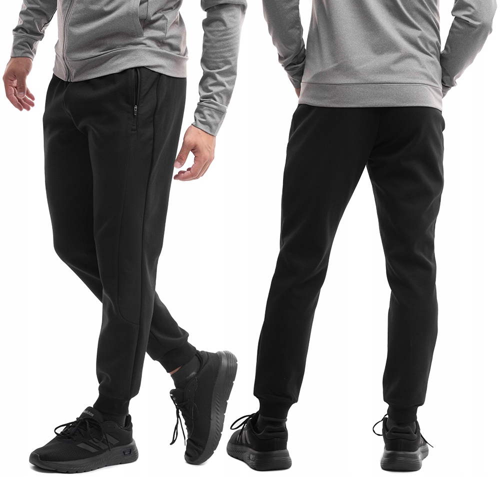 Pánské teplákové kalhoty 4F Sportovní tréninkové tepláky černé vel. S