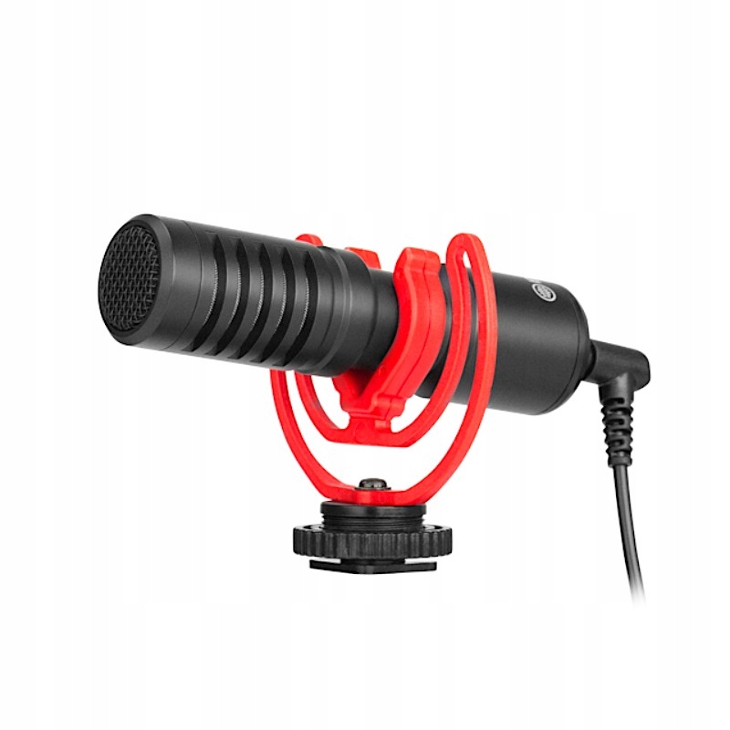 Mikrofon pojemnościowy BOYA BY-MM1+ Charakterystyka kierunkowa shotgun superkardioidalna