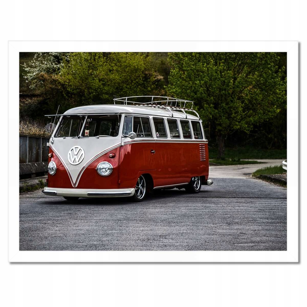 Plakáty v rámu 40x30 Volkswagen Transporter Vw