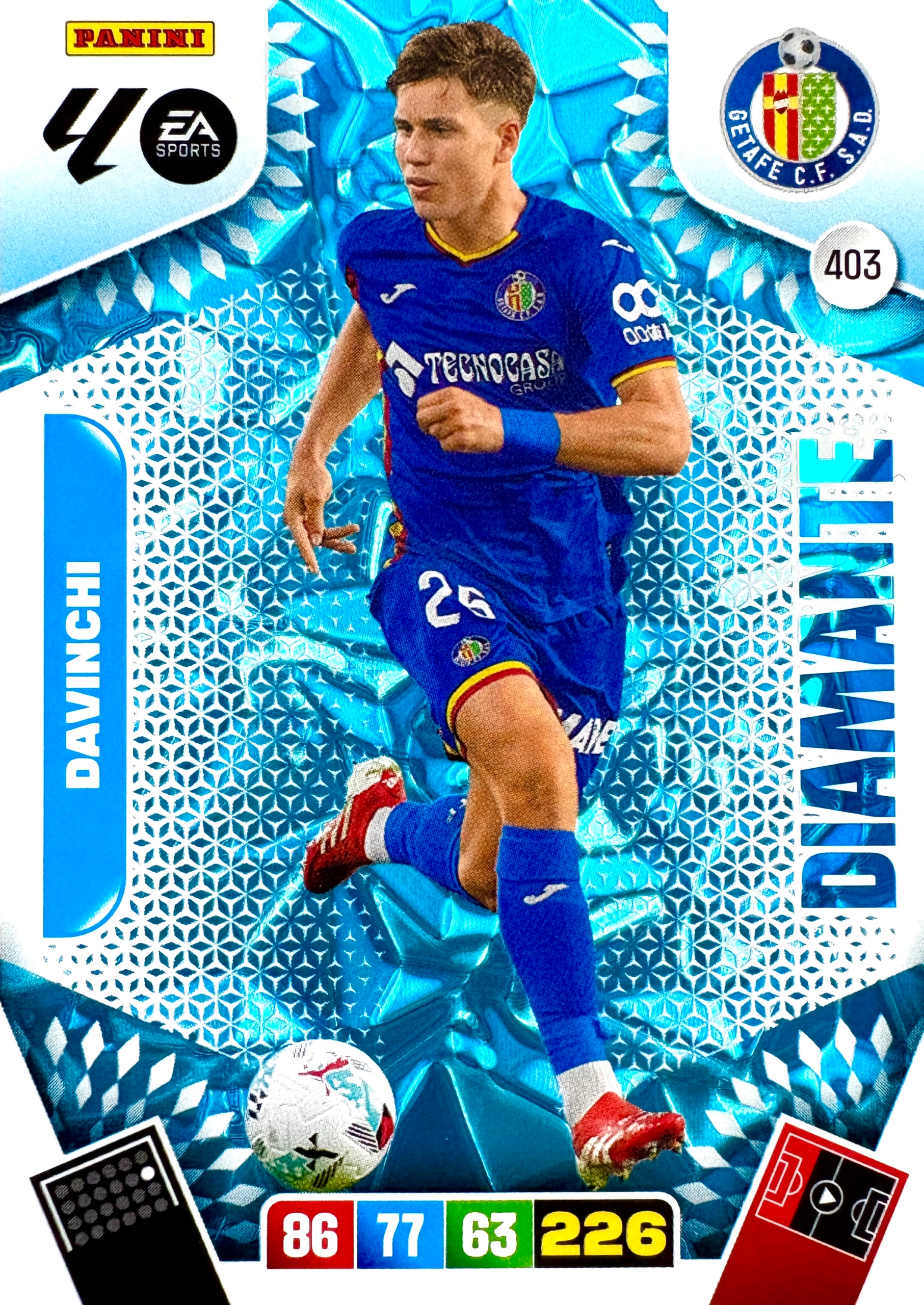 La Liga hiszpańska 2025-26 2026 Diamante 403 Davinchi Getafe