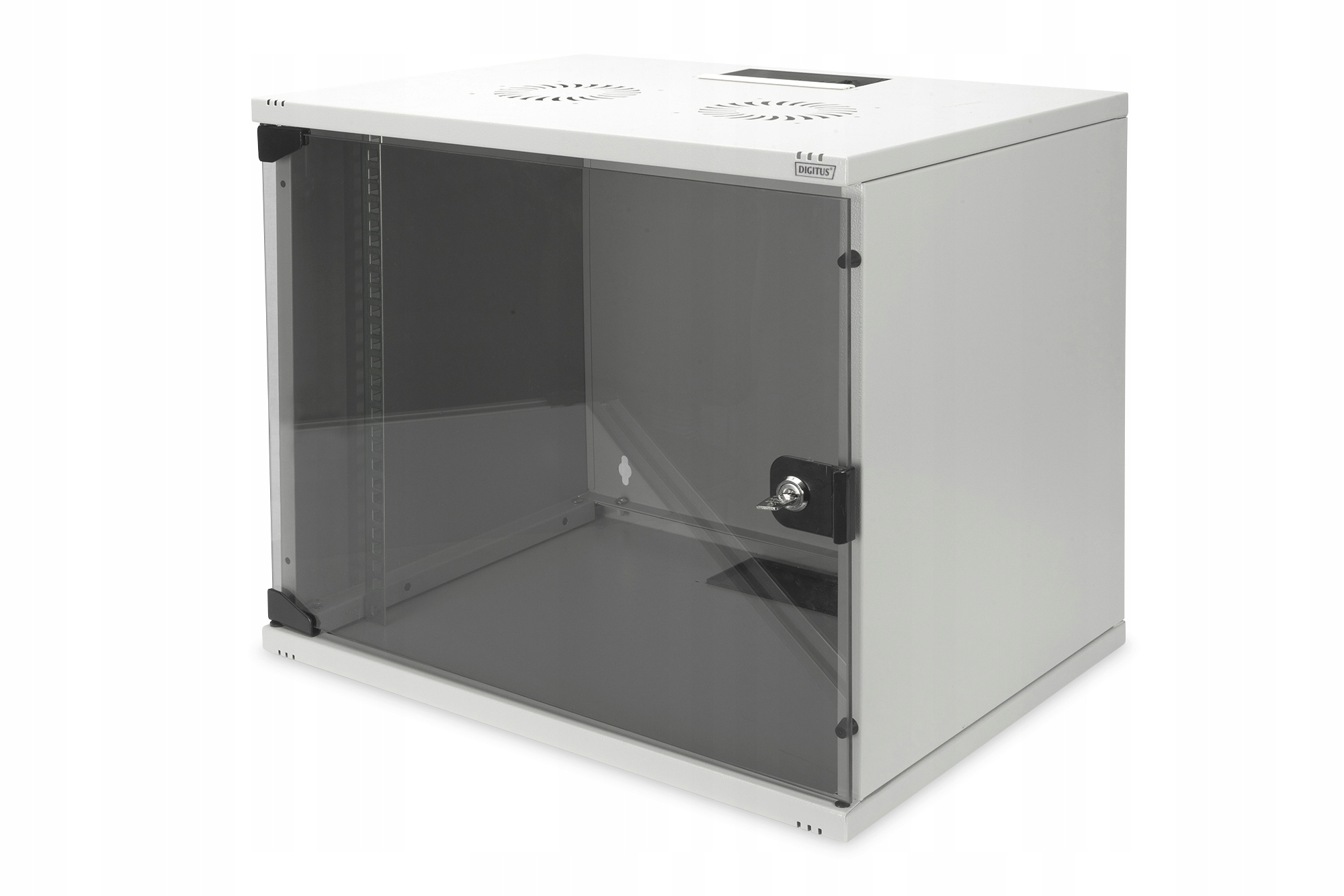 Digitus DN-19 09-U-S-1 Szafa ścienna 9U 19 cali szara