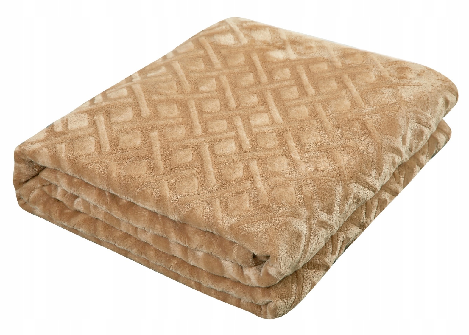 

Miękki ciepły koc Torks 160 x 200 beż Nowy Wzór