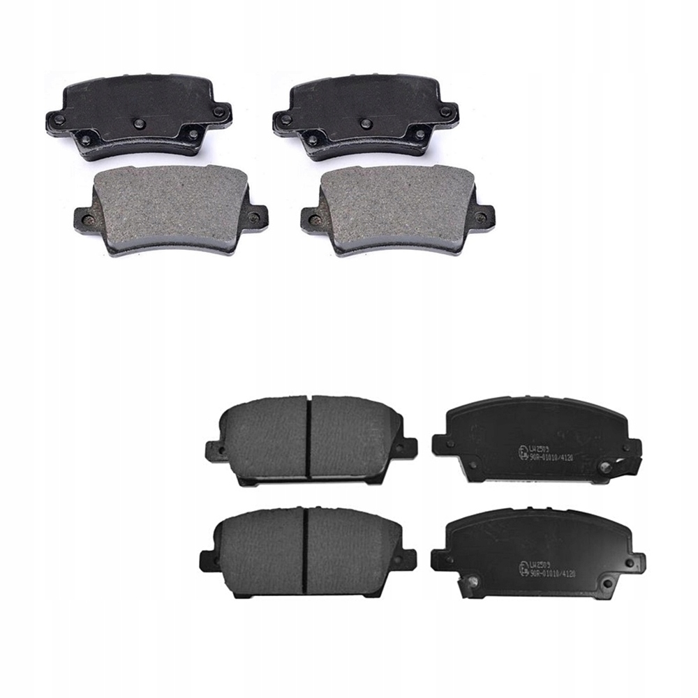 Brzdové destičky přední zadní Honda CIVIC VIII 8 2005-2011 3d 5d ufo sada