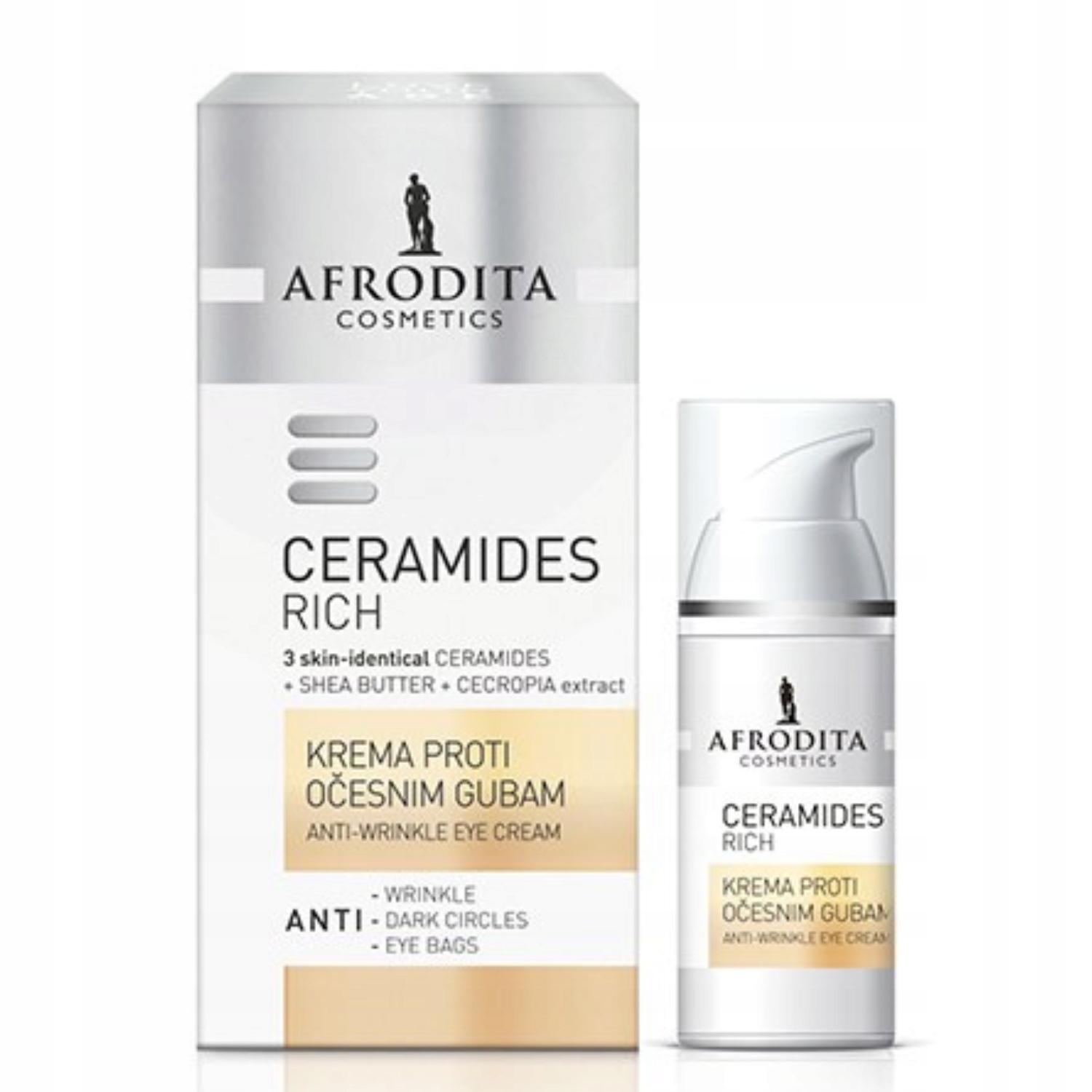 Afrodita Krem pod oczy z Ceramidami 60+ 15ml