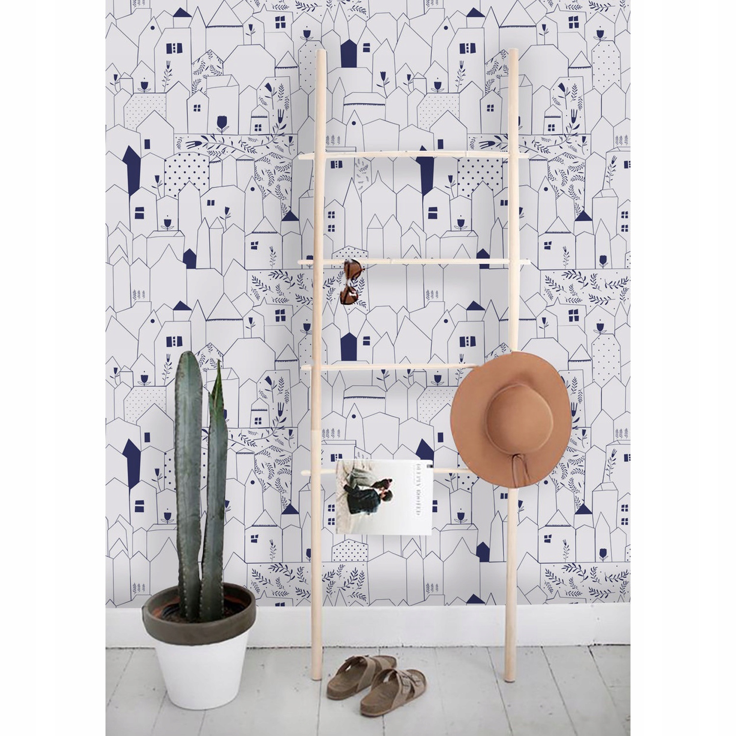 

Foto tapeta samoprzylepna Rysunek miasta 152x104cm