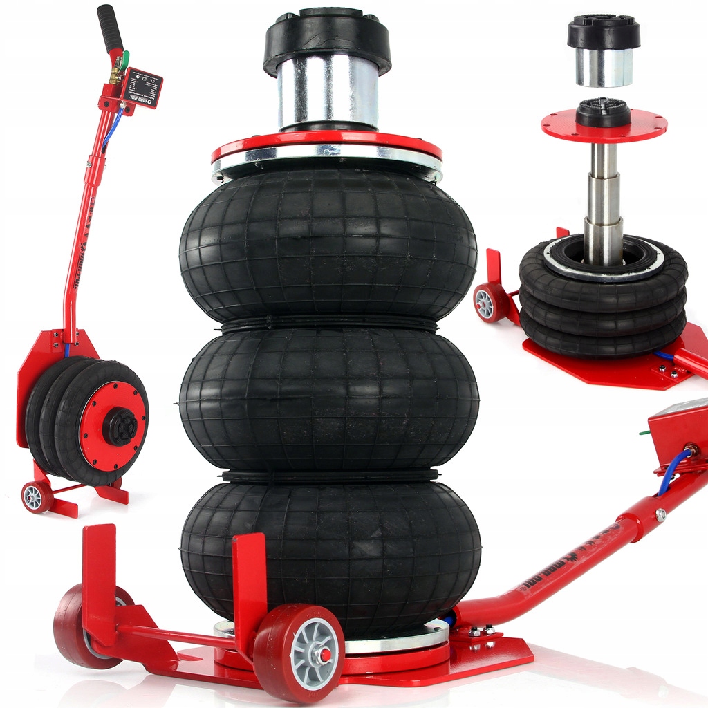 PODNOŚNIK bałwanek 3.5T pneumatyczny Z PRZYSTAWKĄ