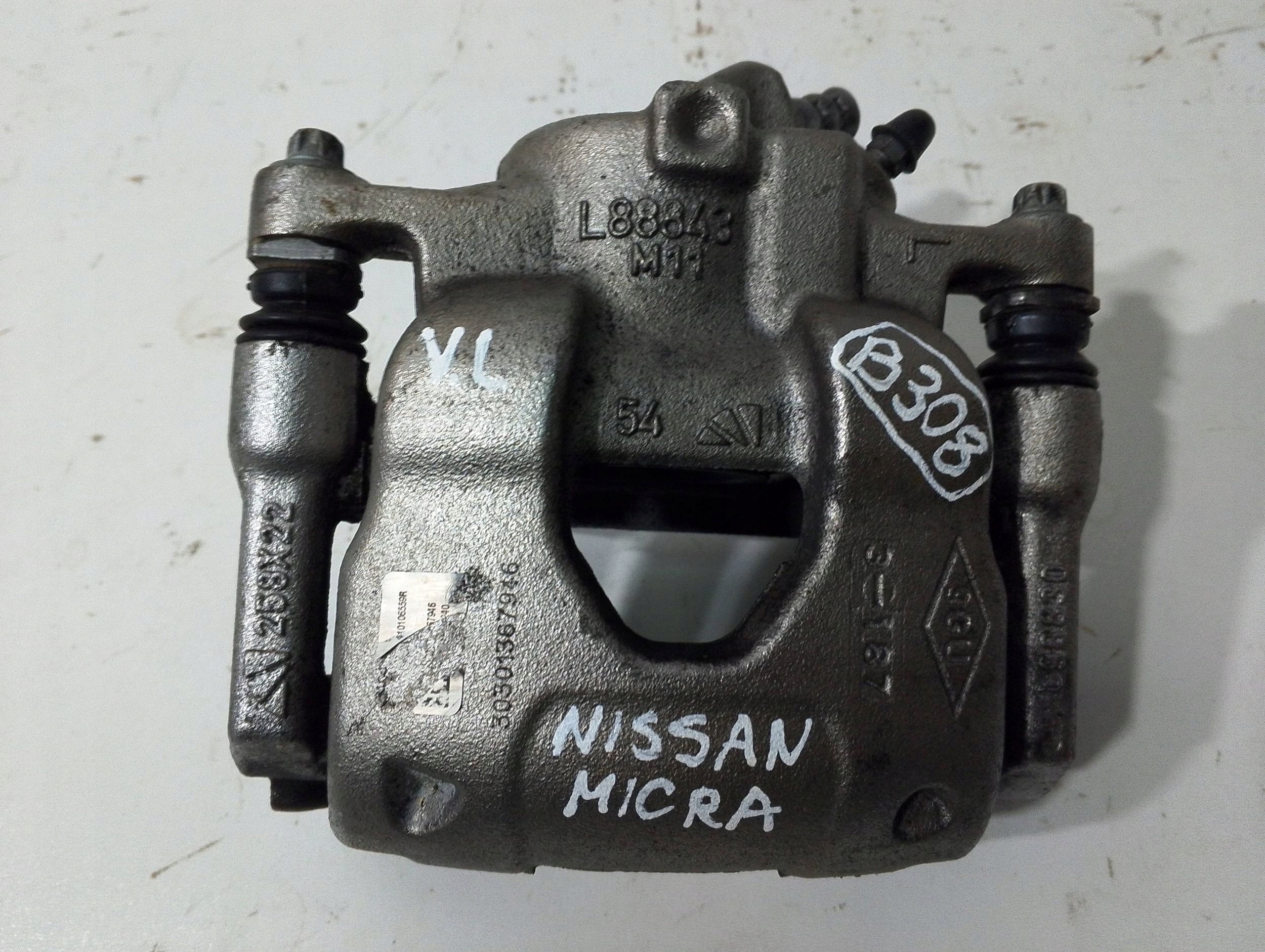 Nissan Micra K14 Renault Clio V caliper front left L88843 (B308)