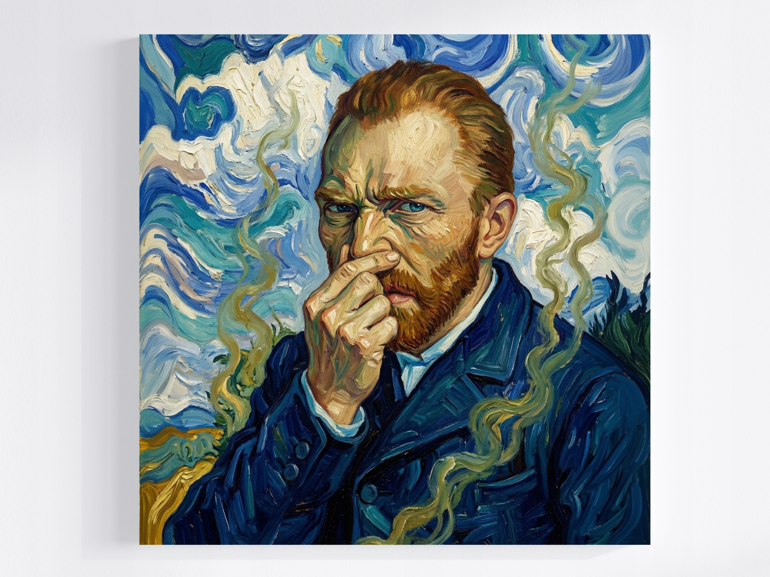 Obraz Na Plátně Plátno Portét Vincent Van Gogh Toaleta Wc 80x80