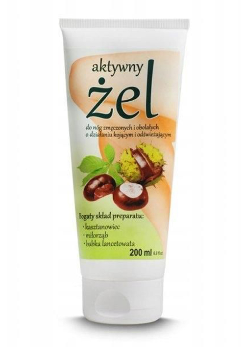 Aktywny Żel z kasztanowca do zmęczonych nóg 250 ml