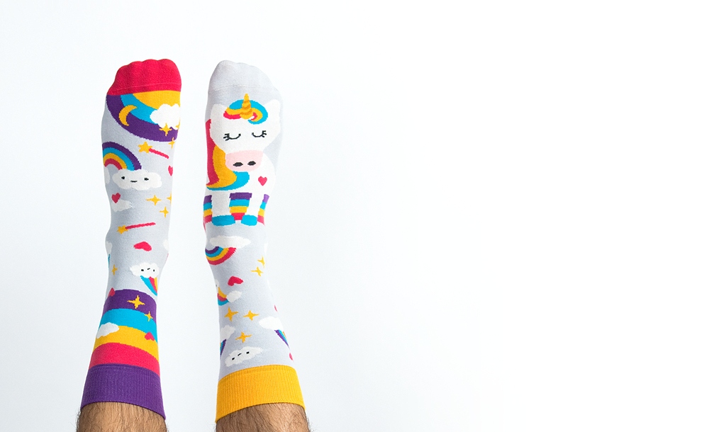 Śmieszne skarpetki skarpety Jednorożec 36-39 Cechy dodatkowe brak