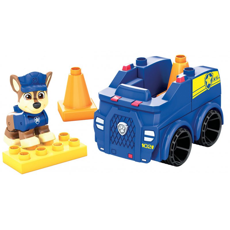 PSI PATROL HDJ33 RADIOWÓZ PATROLOWY CHASE autko MEGA BLOKS KLOCKI Typ klocki konstrukcyjne