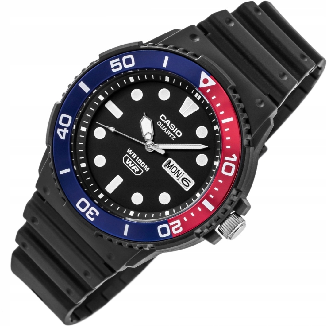 Sportovní Hodinky Casio MRW-230H-1E2 Diver WR100 Potápěčské Datum Krabička