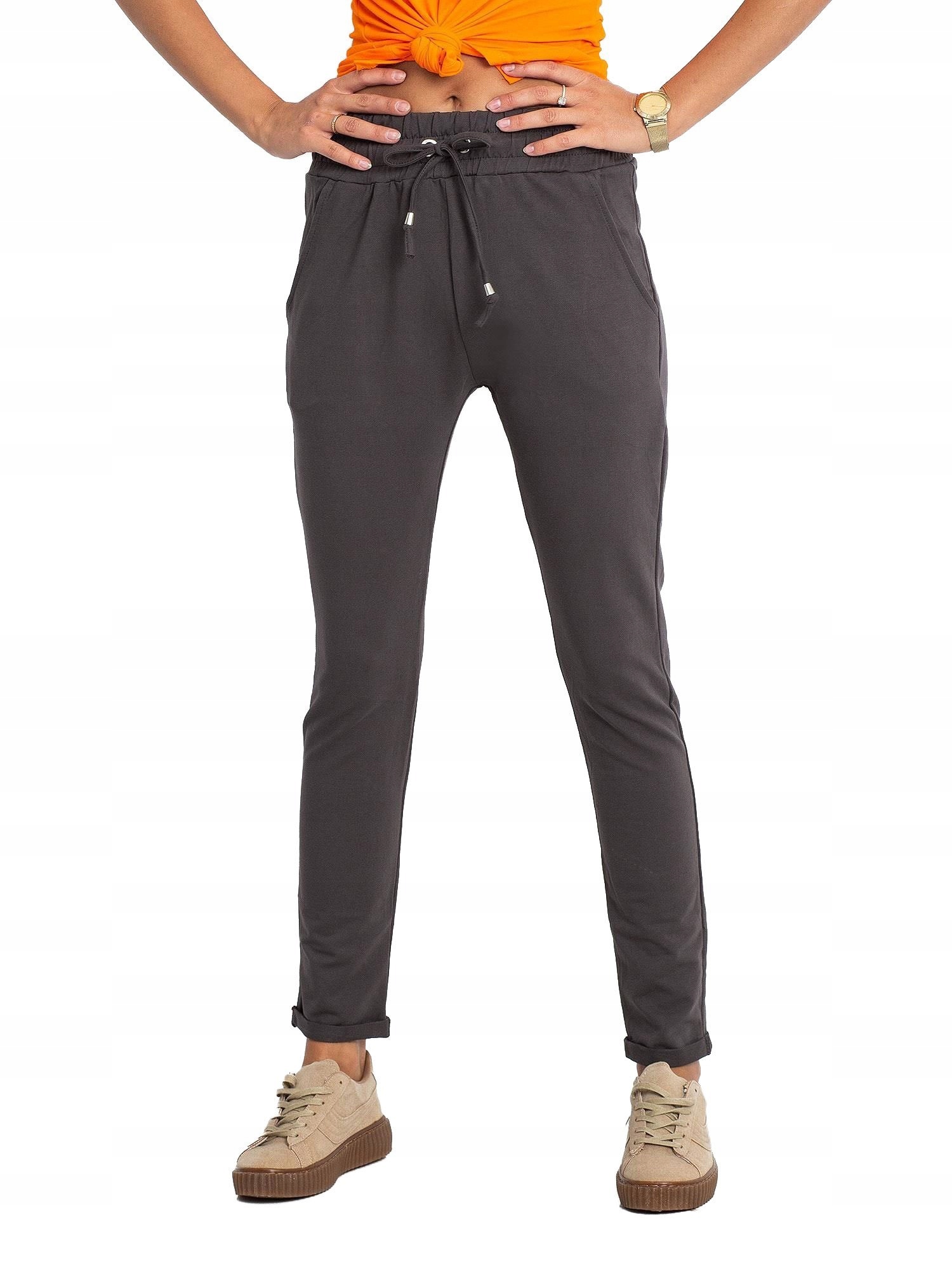 

Bawełniane Spodnie dresowe damskie Dresy M