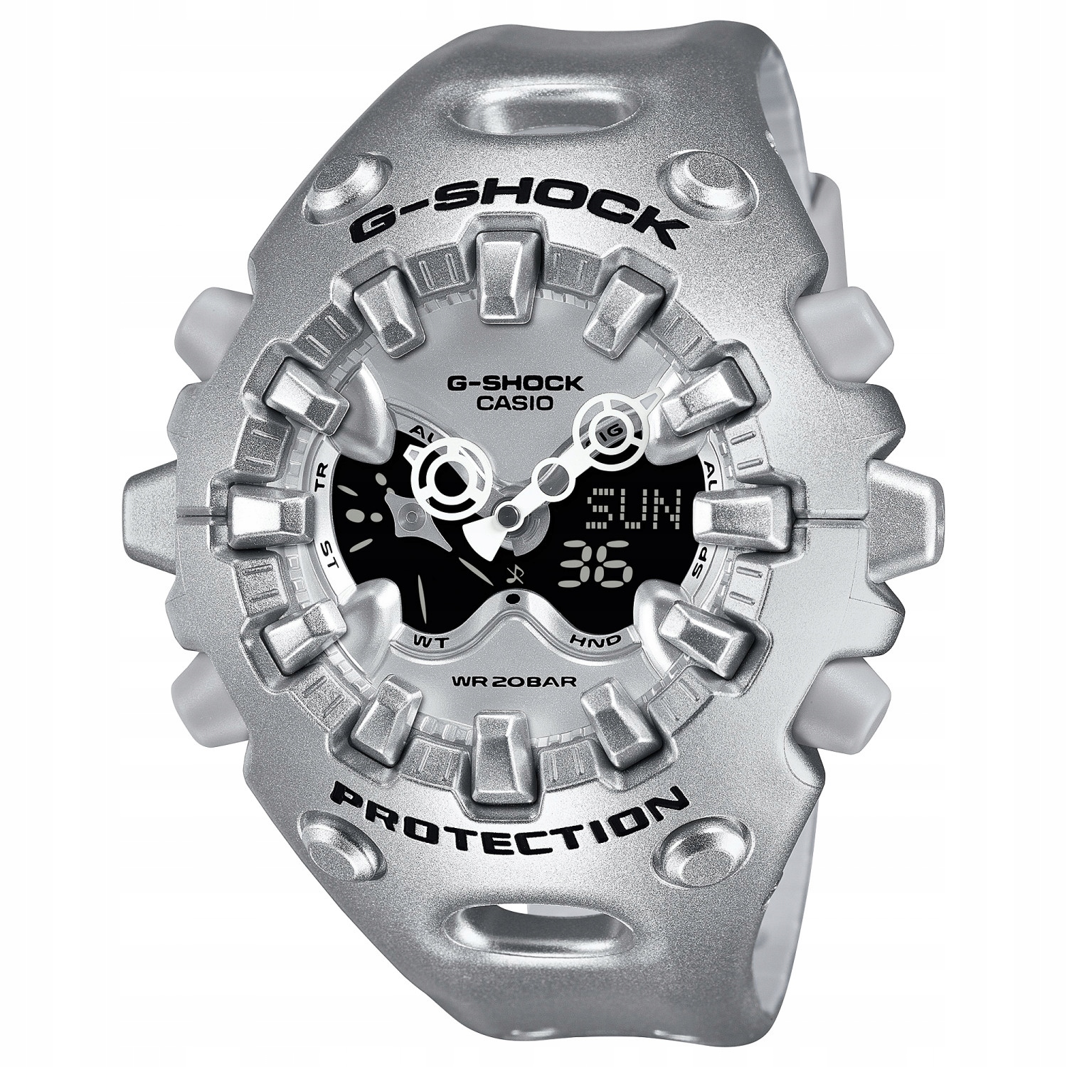 Casio G-Shock GA-V01A-8AER 200 m Stříbrný