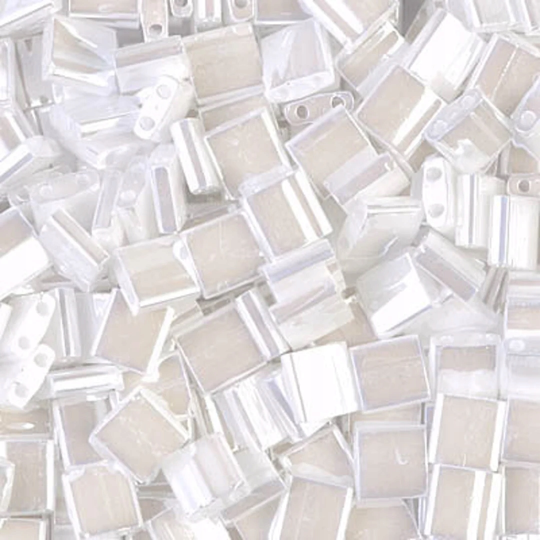 Miyuki Tila Ceylon Pearl White TL-420 30 szt