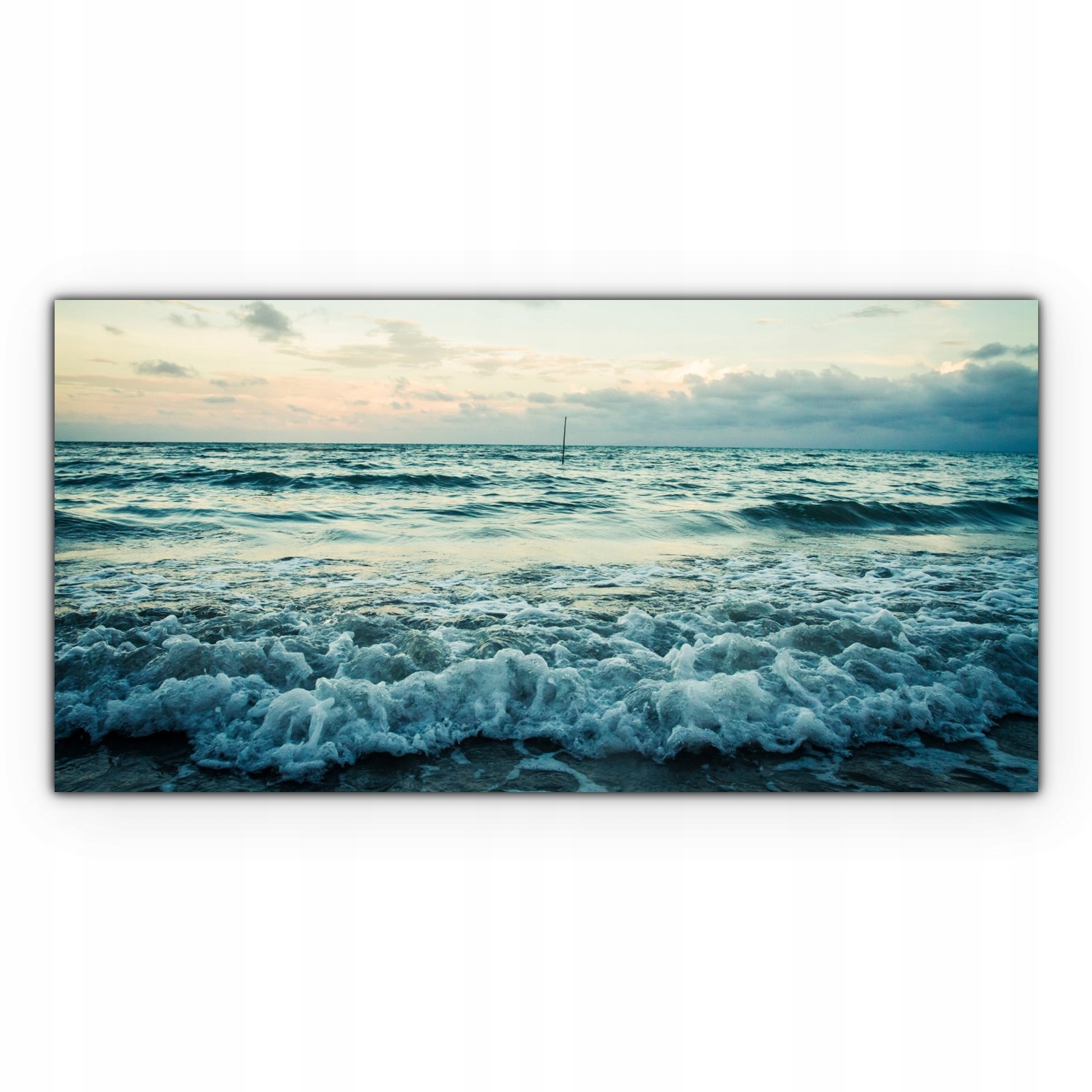 

Canvas na ramie na ścianę 120x60 Fale Plaża Morze