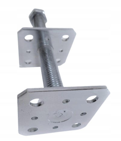 

Podstawa Słupa Regulowana pręt m24*250mm 80x80mm