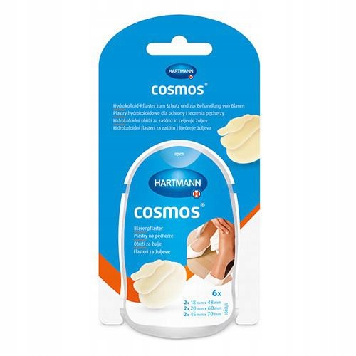 

Cosmos Mix, plastry na pęcherze, 6 sztuk