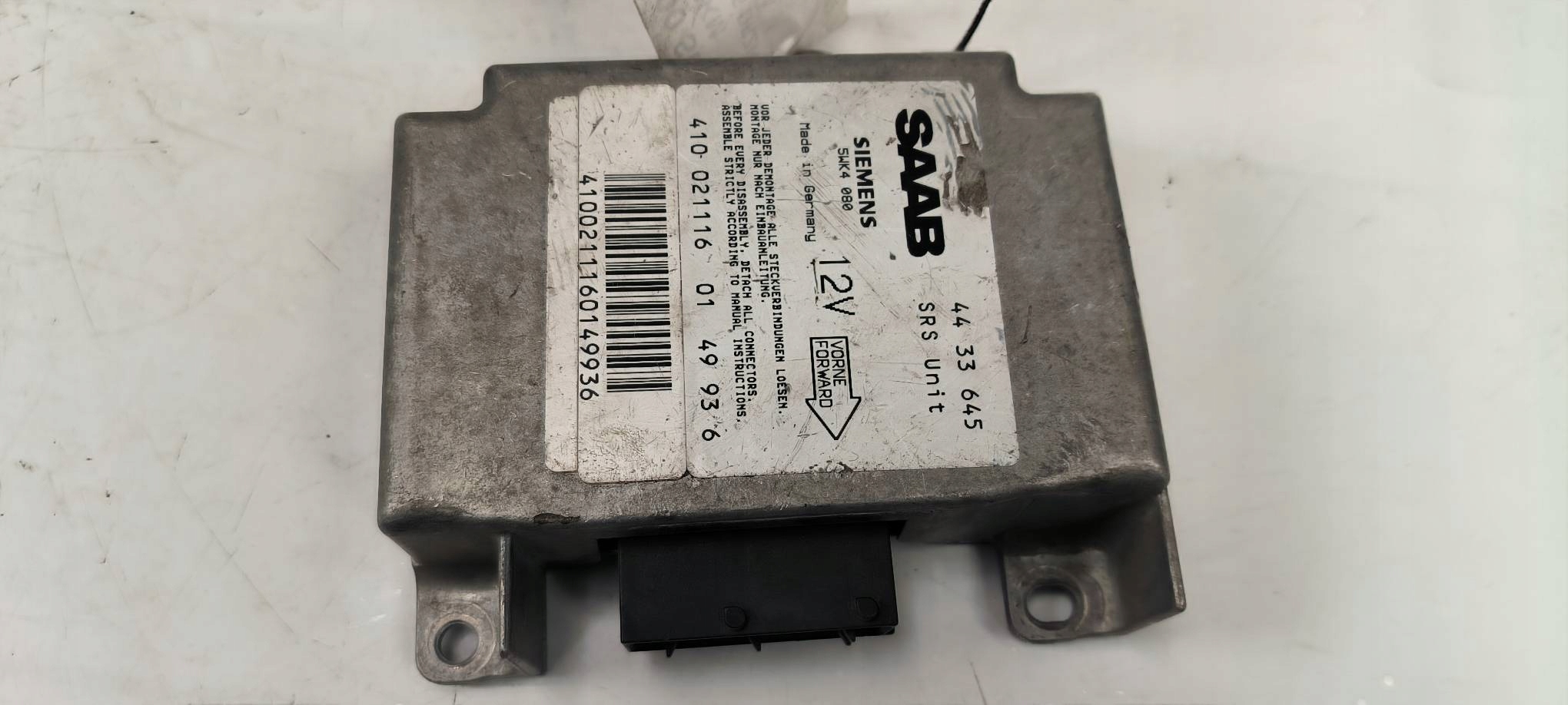 SENSOR AIRBAG airbag 4433645 SAAB 900