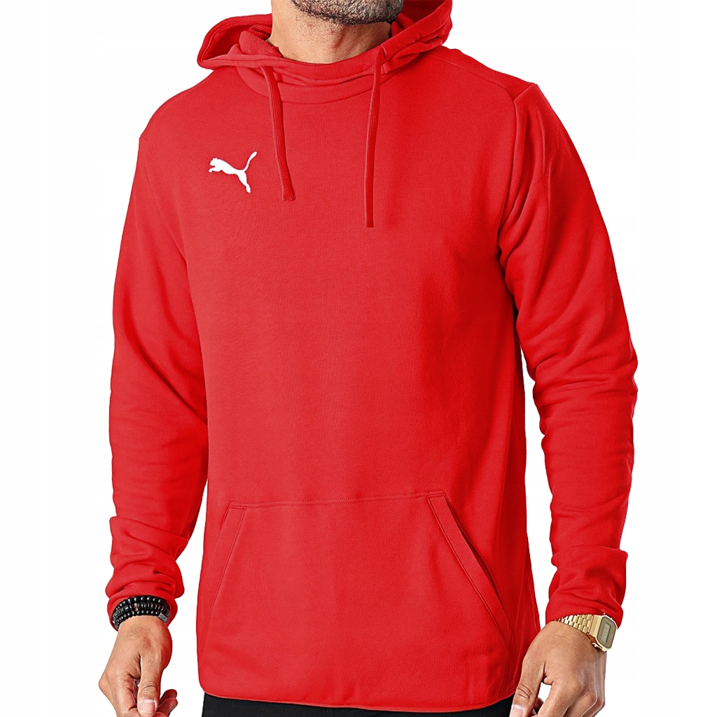 

Puma bluza męska z kapturem miejska czerwona XL