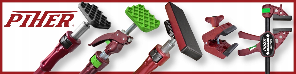 PIHER Zacisk automatyczny jednoręczny 2szt P52015 Kod producenta 52015