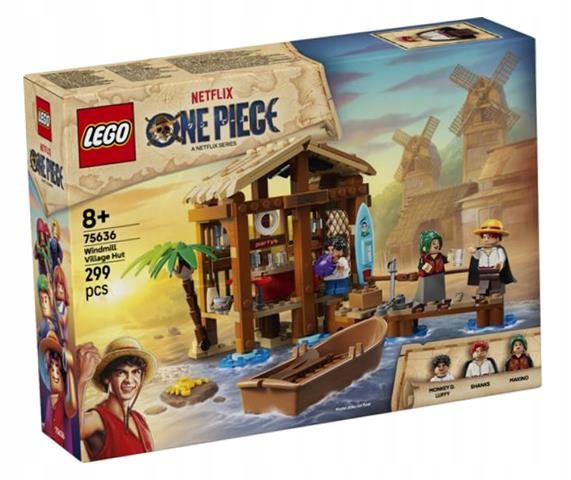 Lego (r) One Piece 75636 Chatka Ve Vesnici Fuusha V29