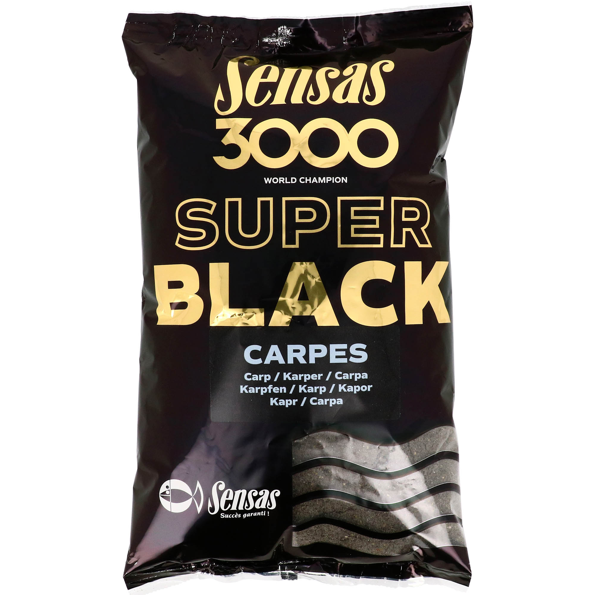 Zanęta Sensas 3000 Black Carpe 1kg