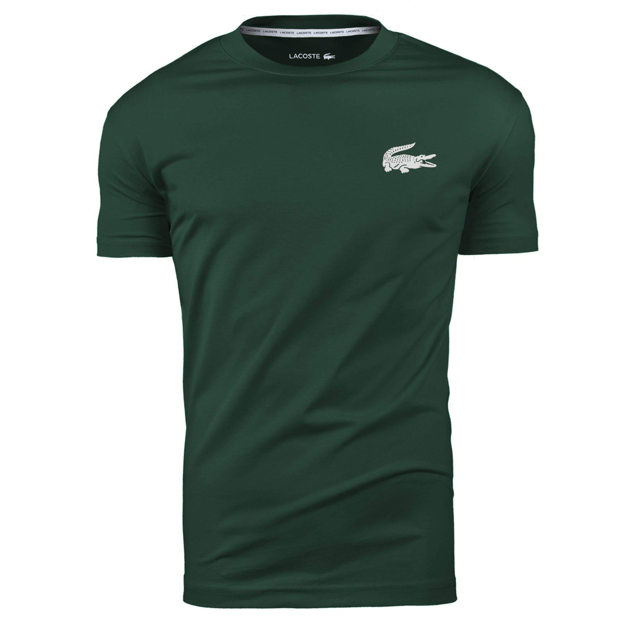 Lacoste TH9460 Tričko Pánské Tričko Originál Zelené
