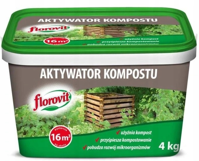 

Florovit Aktywator Kompostu do kompostowania 4kg