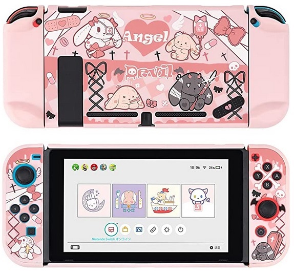 Etui Nintendo Switch Case Pokrowiec Anime Gothic