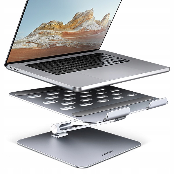 Axagon Stnd-lq hliníkový Hq stojan na notebook 10"-17.3" nastaviteľná…