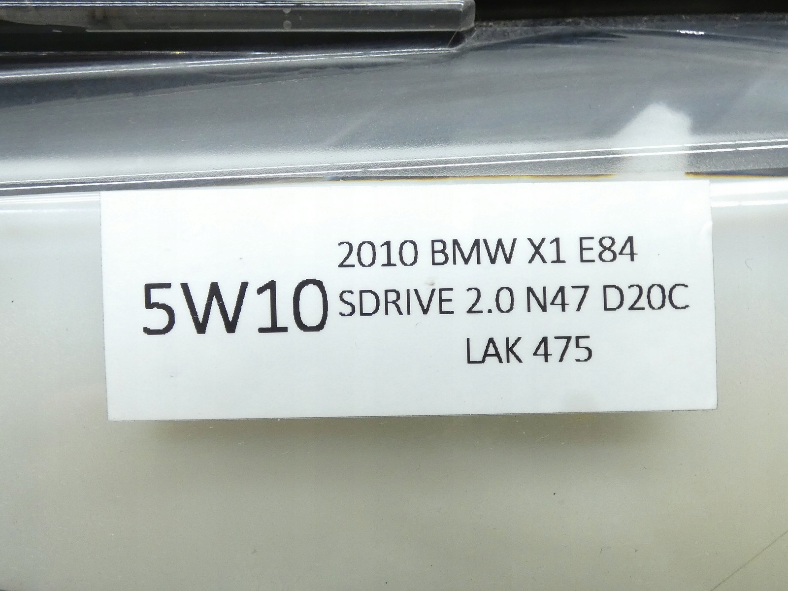 světlo REFLEKTOR levý předek levá přední BMW X1 E84 89093504