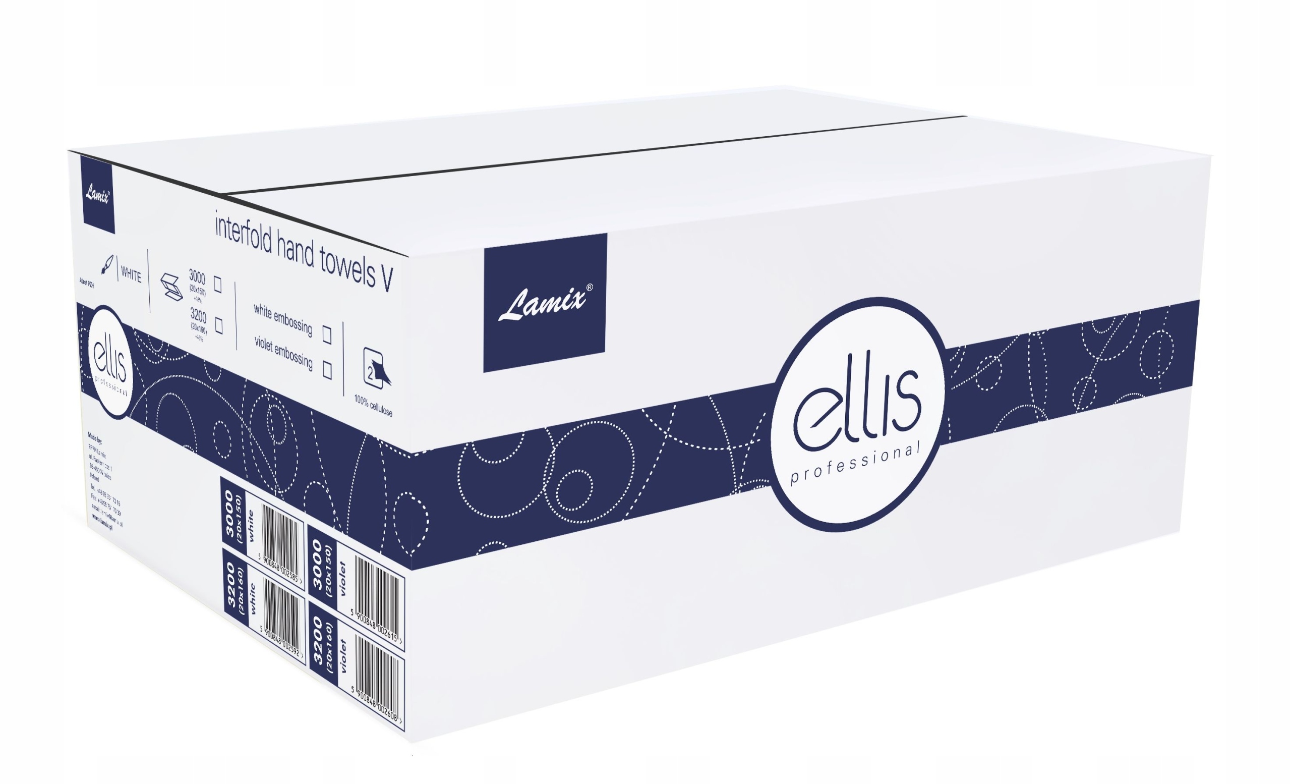 Levně Papírový Kuchyňský Ručník Kuchyňské ručníky Ellis Professional Biel