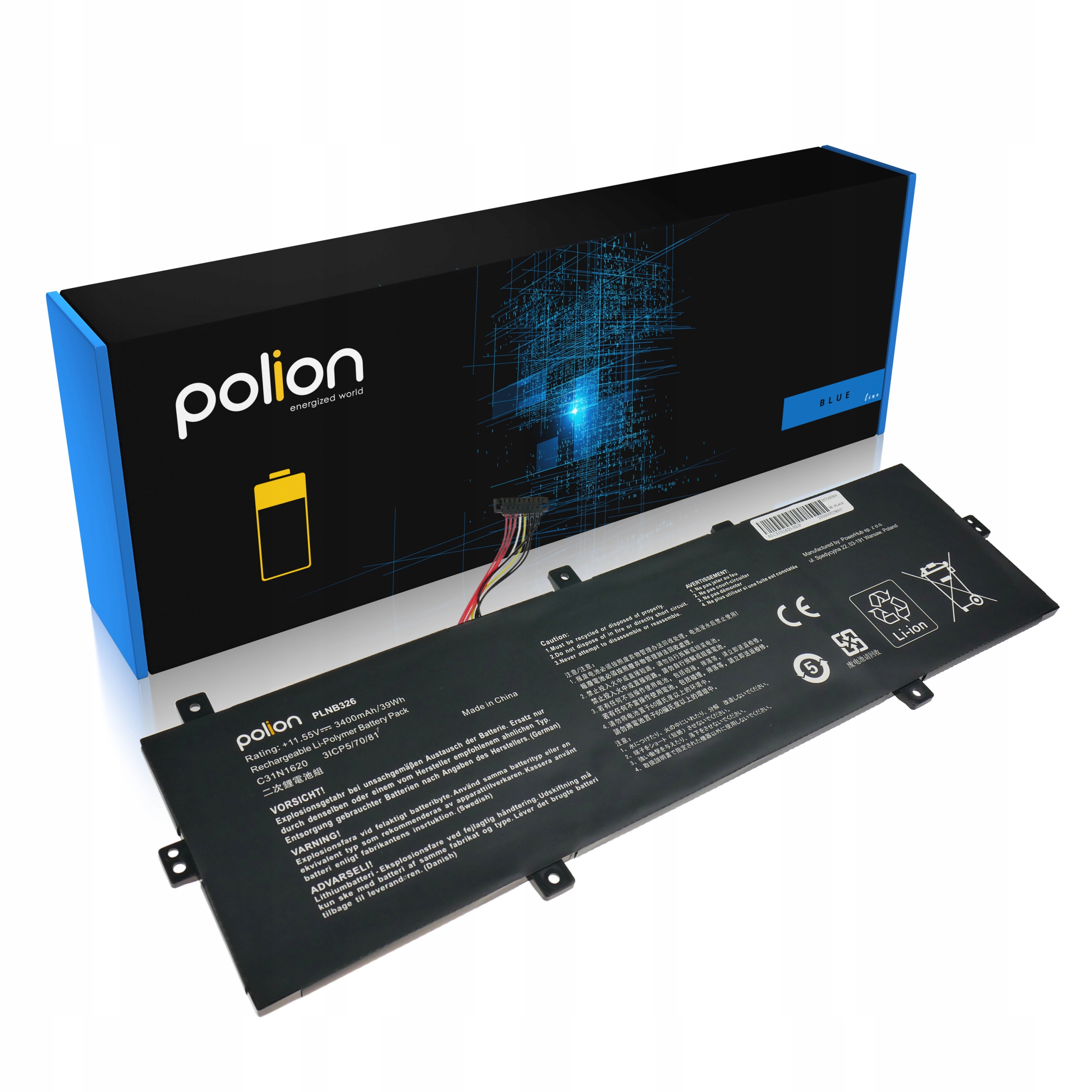 Baterie C31N1620 pro Asus ZenBook UX430U UX430UA