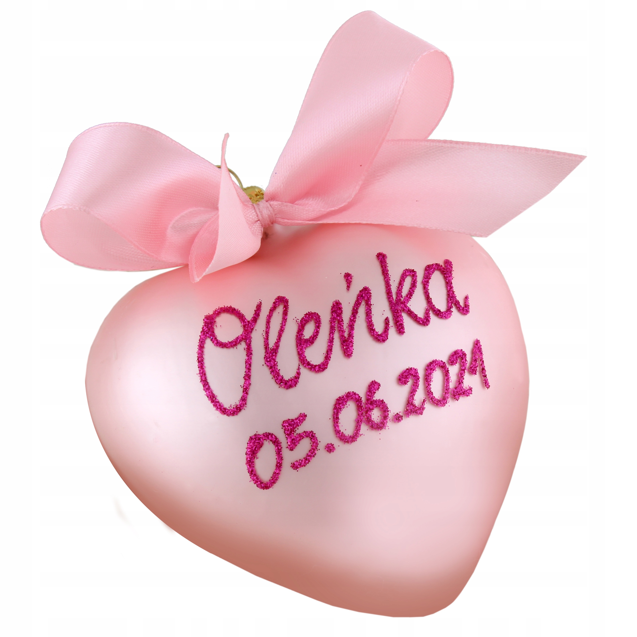 

Bombka na Pierwsze Święta z dedykacją