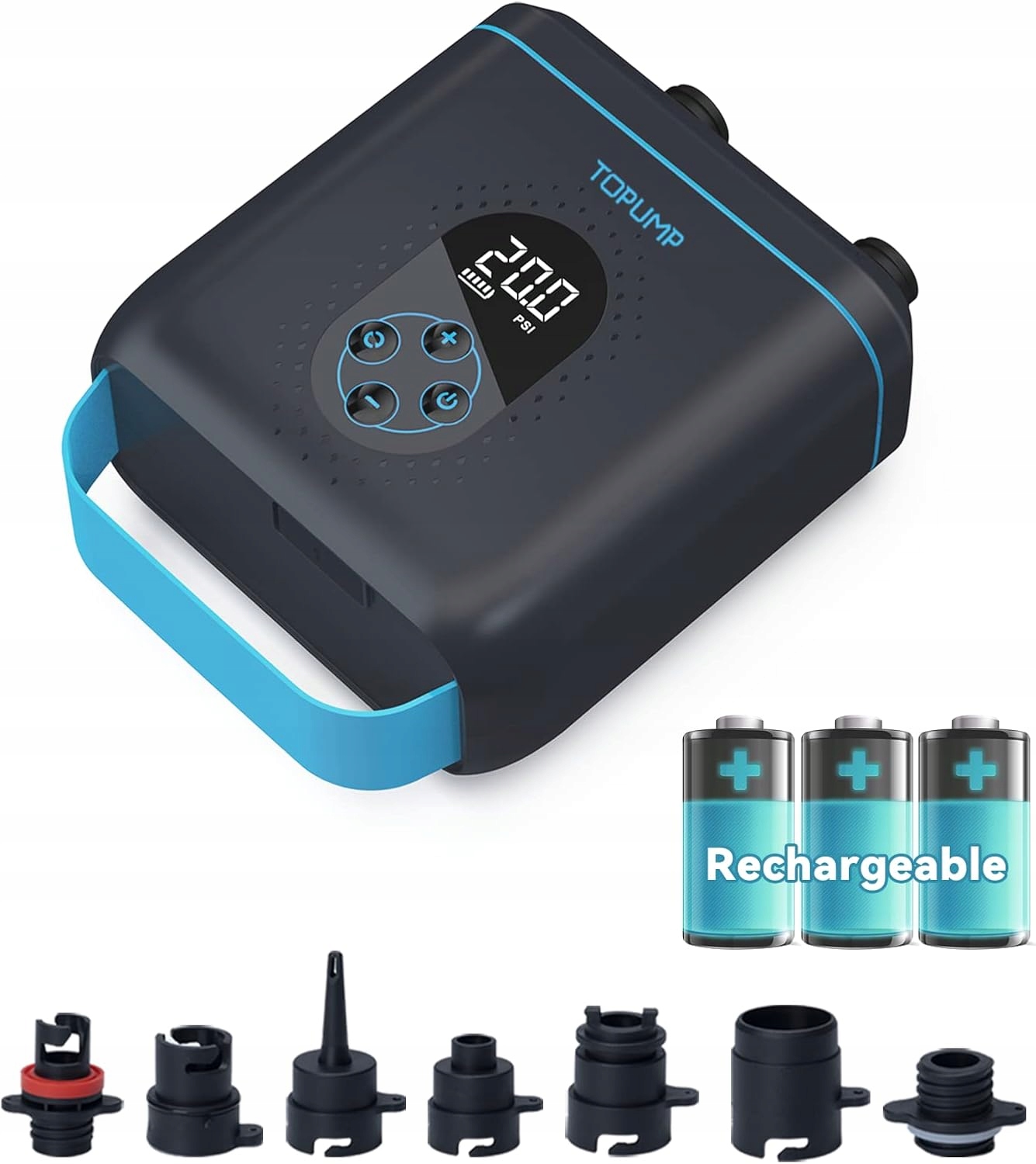 Pompka Do Desek Sup Topump TPS260 Kompresor 20PSI Pompka Akumulatorowa 12V