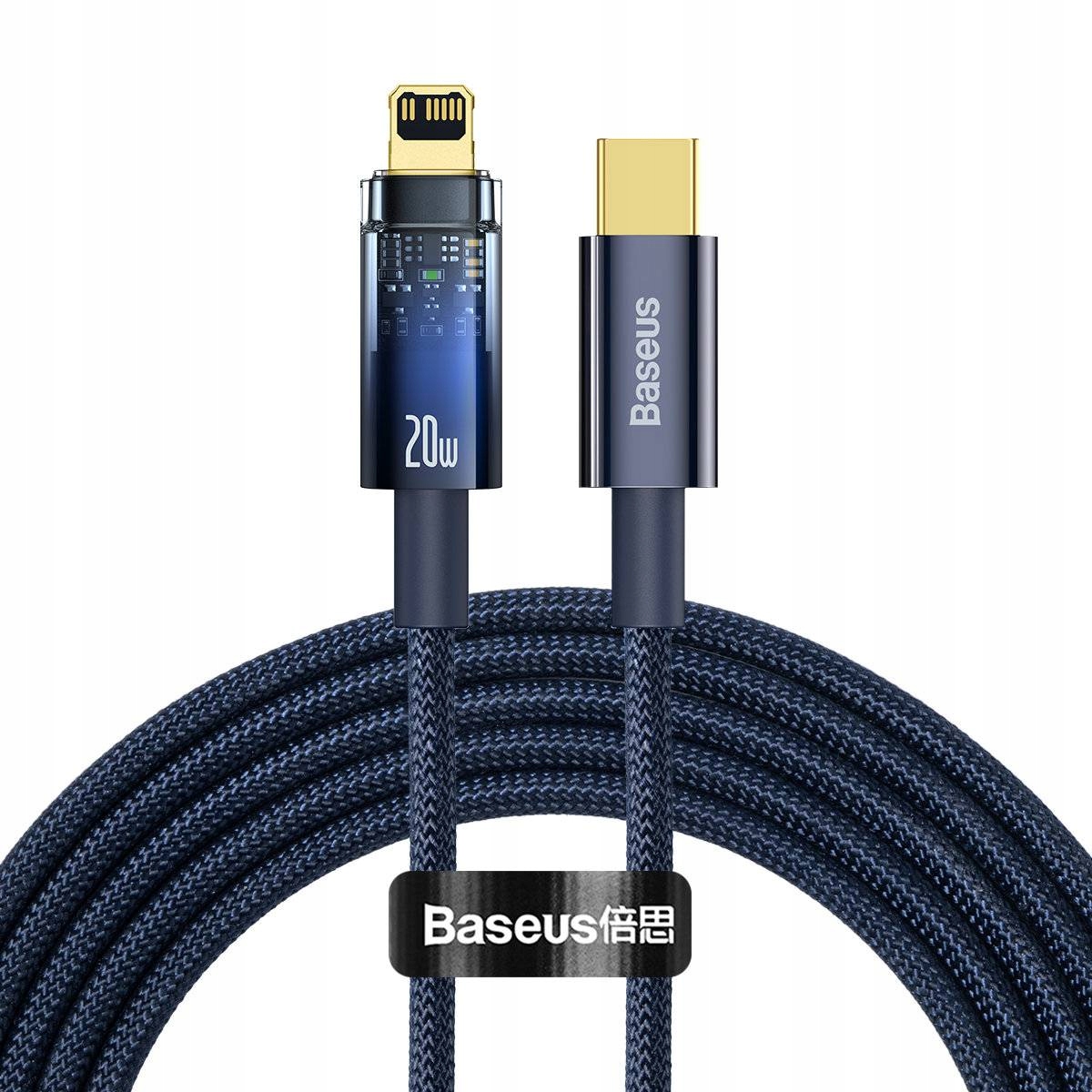 Baseus Explorer Series kabel USB Typ C do iPhone