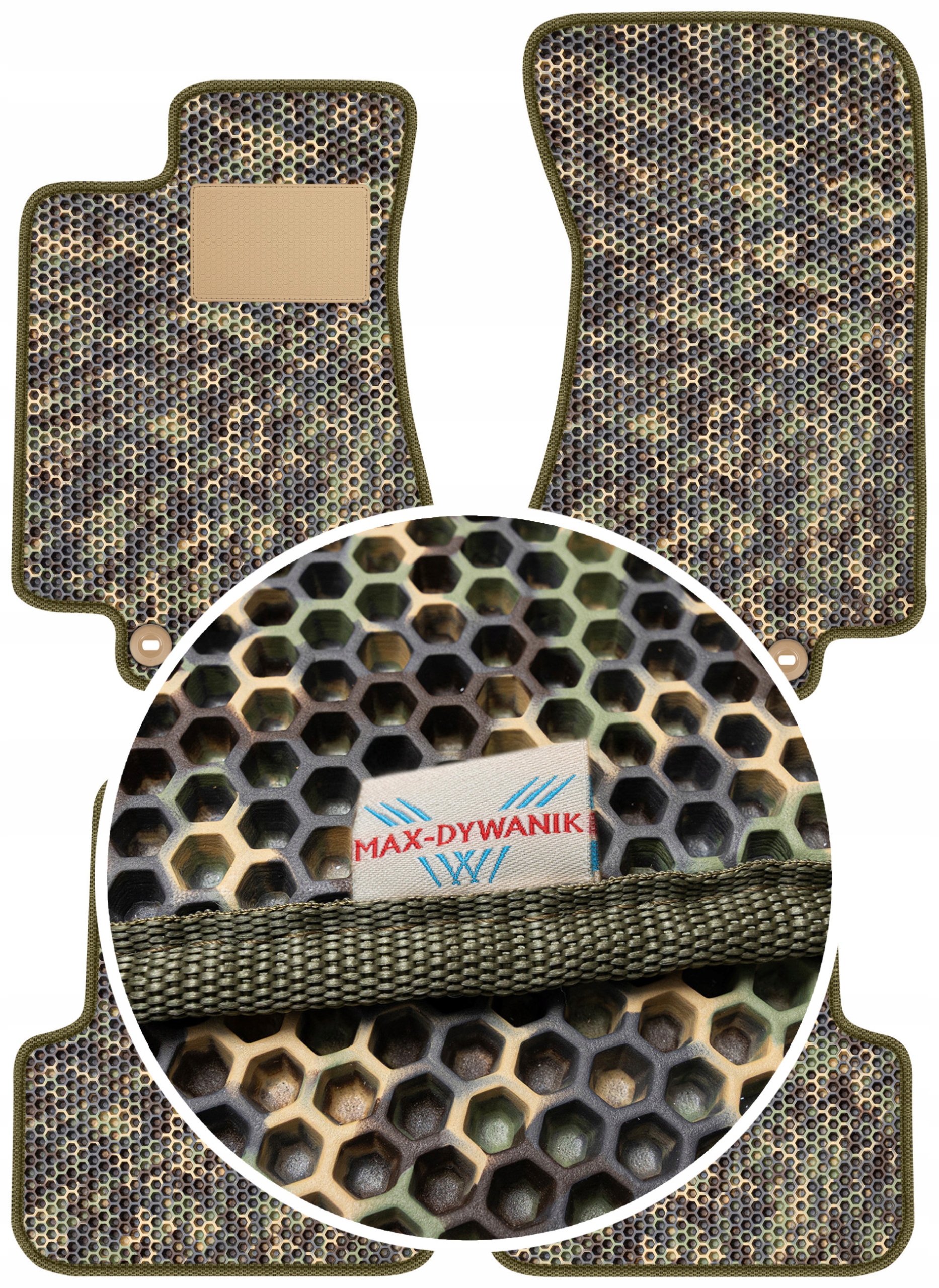 Jaguar Xj VII X350 2002-2009 Gumové rohože do auta Eva Moro