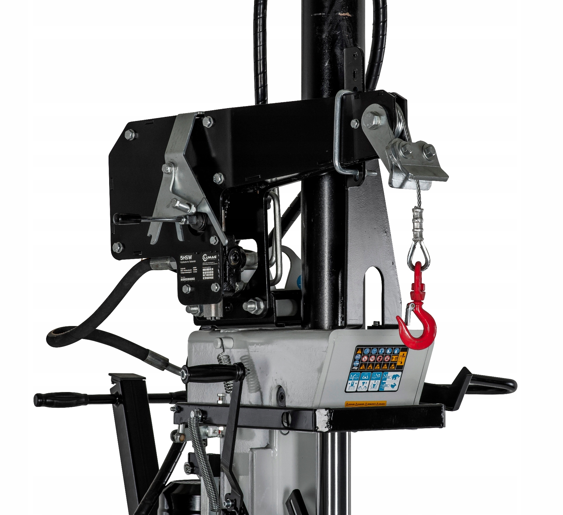 ŁUPARKA DO DREWNA LUMAG GERMANY HEZ-22 22 TON WOM Moc 5100 W