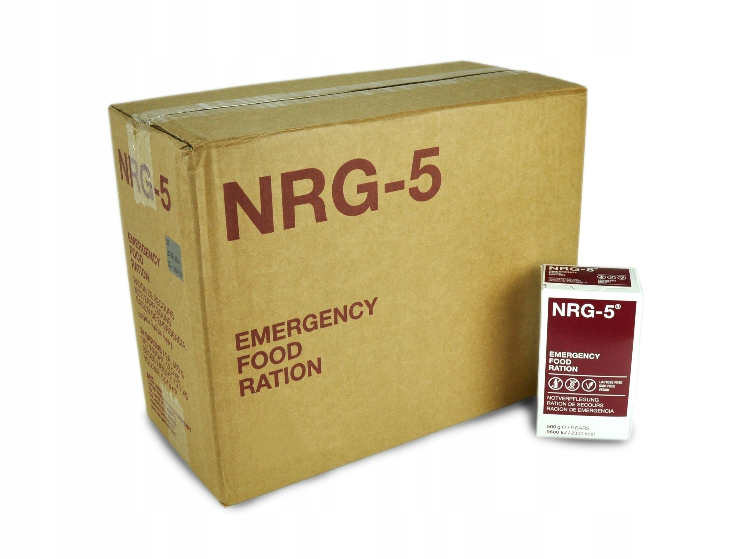 Wojskowa racja żywnościowa NRG-5 hermet. x12szt