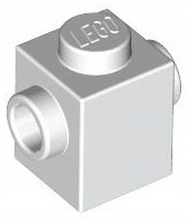 

Lego Klocek 1x1 Wypustki Biały/White 47905/4626882